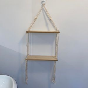Macrame Hanging Shelves